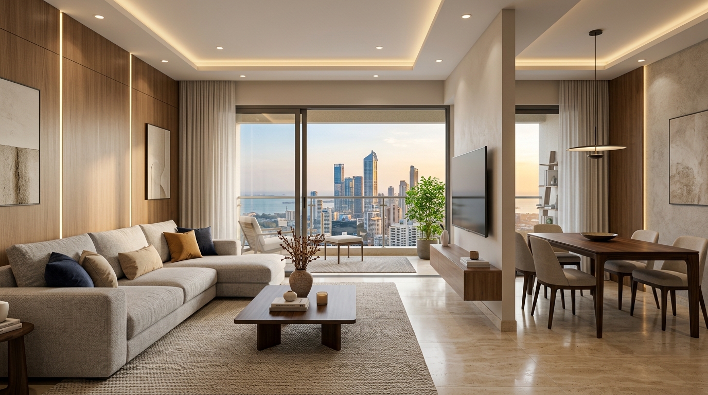 2 BHK Comfort Layout Plan